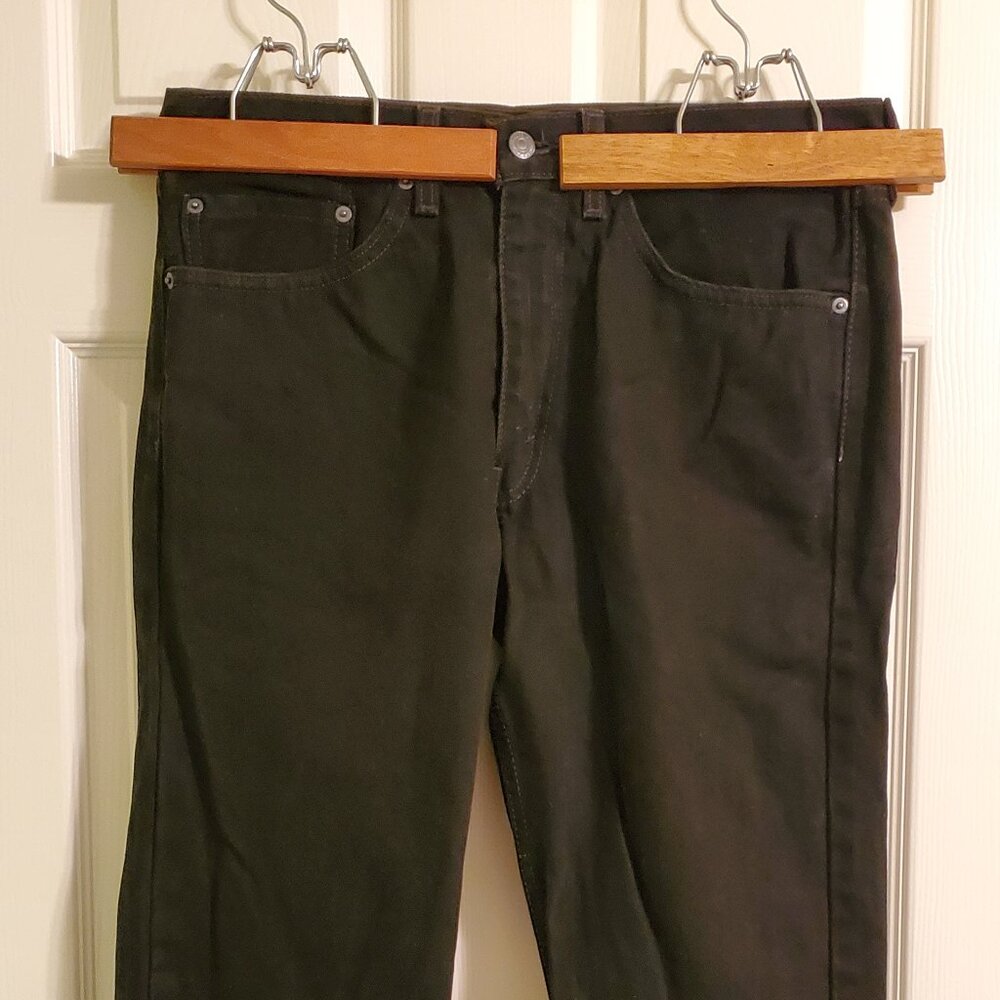 Levi’s 505 Regular Fit Jeans Men’s 34x30 Black Straight Leg